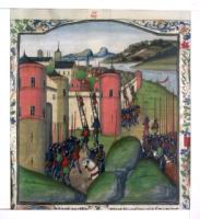 Francais 76, fol. 80, Siege de Vannes (1342)